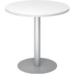 Silberne Runde Runde Tische 80 cm Breite 50-100cm, Höhe 50-100cm, Tiefe 50-100cm 