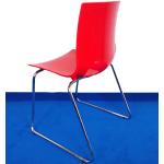 Anthrazitfarbene Konferenzstühle & Besucherstühle aus Kunststoff stapelbar 