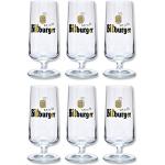 Bitburger Kelch Tulpen Glas Gläser-Set - 6x Biertulpen 0,2l geeicht