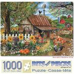 1000 Teile Bauernhof Puzzles aus Holz 