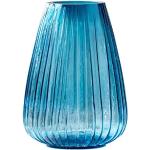Blaue 22 cm Bitz Tischvasen 22 cm aus Glas 