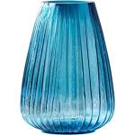 Blaue 22 cm Vasen & Blumenvasen 22 cm aus Glas 