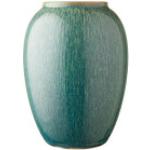 Grüne Skandinavische 20 cm Bitz Vasen & Blumenvasen 20 cm aus Keramik 