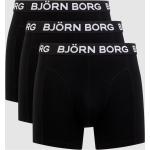 Schwarze Björn Borg Herrenunterwäsche Größe M 3-teilig 