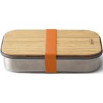 Orange Black & Blum Lunchboxen & Snackboxen aus Bambus 