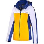 BLACK CREVICE - Damen Wintersport Jacke | Farbe: Blau/Gelb | Größe: 44
