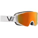 Black Crevice Skibrille – Schladming – Doppelscheibe, Anti-Fog-Beschichtung, UV400 Schutz (White/Black, M (Kopfumfang 55-58 cm))…