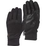 Anthrazitfarbene Black Diamond Heavyweight Gefütterte Handschuhe aus Leder Größe XS für den für den Winter 