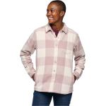 Reduzierte Offwhitefarbene Bio Flanellhemden aus Flanell für Damen Größe S für den für den Winter 