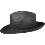 Schwarze Hutshopping Der Pate Ripsbandhüte aus Stroh 60 für Herren Größe XXL für den für den Sommer 