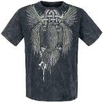 Black Premium Crow T-Shirt grau XL