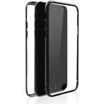 Black Rock - Handyhülle Case Hülle passend für Apple iPhone SE 2020-2022/7/8I Hülle Magnet Verschluss, Kratzschutz (Transparent schwarz)