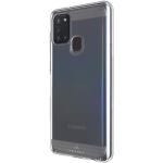 Reduzierte Black Rock Samsung Galaxy A21s Cases durchsichtig aus Kunststoff für kabelloses Laden 