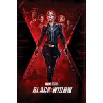 Black Widow Poster Marvel Teaser, Scarlett Johansson 91,5 x 61 cm