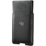 Schwarze Blackberry BlackBerry Hüllen Art: Gürteltaschen mit Bildern aus Glattleder 