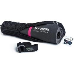 Blackroll Yoga SET (bestehend aus Matte, Gurt und Tasche) schwarz