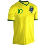 Blackshirt Company Brasilien Trikot Fußball Fan Trikot Gelb Größe XXL