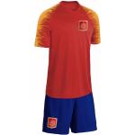 Blackshirt Company Spanien Trikot Set Kinder Fußball Fan Zweiteiler Rot Blau Größe 152