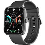 Blackview Smartwatch, 1,83 Zoll Bluetooth Anrufe Smart Watch, Herren Damen Fitnessuhr, Armbanduhr mit Pulsmesser, Schlafmonitor, Schrittzähler, SpO2, Sportuhr, Aktivitätstracker für iOS Android