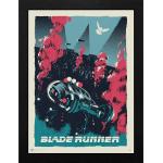 Blade Runner - Spinners - Gerahmter Kunstdruck