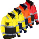 Rote Blakläder Warnschutzjacken mit Reißverschluss für Herren Größe 3 XL für den für den Winter 