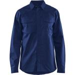 Marineblaue Blakläder Herrenarbeitshemden aus Baumwolle Größe 4 XL 