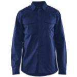 Marineblaue Blakläder Herrenarbeitshemden aus Baumwolle Größe L 