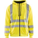 Gelbe Blakläder Kapuzenshirts mit Reißverschluss aus Polyester mit Reflektoren Größe 3 XL 