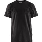 Reduzierte Schwarze Blakläder Rundhals-Ausschnitt T-Shirts aus Jersey für Herren Größe XXL 