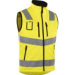 Blakläder Warnschutz-Softshell-Weste, gelb, Unisex-Größe: M
