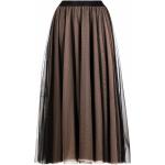 Reduzierte Braune Elegante Midi Midiröcke aus Polyester für Damen Größe S für den für den Winter 