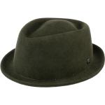 Dunkelgrüne Elegante Lierys Trilbies & Fedora-Hüte aus Filz für Herren Größe XL 