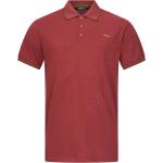 Rote Bestickte Blaser Herrenpoloshirts & Herrenpolohemden aus Baumwolle Größe S 