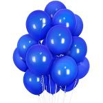 Blaue Luftballons matt 20-teilig zum Karneval / Fasching 