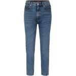 Blaue Loose Fit HUGO BOSS HUGO Nachhaltige Mom-Jeans aus Baumwolle für Damen Größe XS Weite 29, Länge 32 