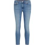 Blaue HUGO BOSS HUGO Stretch-Jeans aus Baumwolle für Damen Größe XS Weite 29, Länge 32 