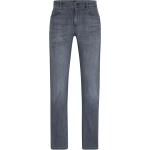 Graue HUGO BOSS BOSS Slim Fit Jeans aus Baumwolle für Herren Weite 29, Länge 30 