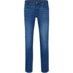 Blaue HUGO BOSS BOSS Slim Fit Jeans aus Baumwolle für Herren Weite 30, Länge 30 