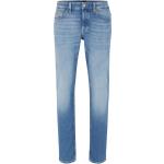 Reduzierte Hellblaue Vintage HUGO BOSS BOSS Slim Fit Jeans aus Baumwolle für Herren Weite 32, Länge 36 
