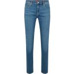 Hellblaue Bestickte HUGO BOSS HUGO Slim Fit Jeans für Herren Weite 29, Länge 30 für den für den Sommer 