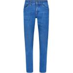 Reduzierte Blaue HUGO BOSS BOSS Tapered Jeans aus Baumwolle für Herren Weite 29, Länge 30 