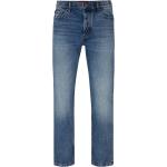 Blaue HUGO BOSS HUGO Nachhaltige Stretch-Jeans aus Baumwolle für Herren Weite 29, Länge 30 