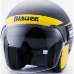 BLAUER Helme Pod Stripes Matt Black / Yellow M