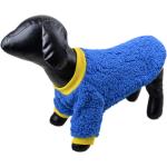 Dunkelblaue Hundepullover & Hundeshirts aus Fleece 