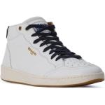 Weiße BLAUER High Top Sneaker & Sneaker Boots mit Schnürsenkel aus Leder für Herren Größe 46 