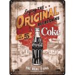 Retro Nostalgic Art Coca Cola Blechschilder 30x40 