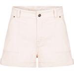 Weiße Vegane Bio Jeans-Shorts aus Denim Größe XL für den für den Sommer 
