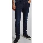 Blaue Unifarbene Blend Slim Fit Jeans aus Denim für Herren Weite 29, Länge 30 