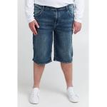 Blaue Casual Blend Capri-Jeans aus Baumwolle für Herren Größe 6 XL 