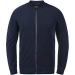 Reduzierte Marineblaue College-Jacken mit Reißverschluss für Herren Größe XXL für den für den Herbst 